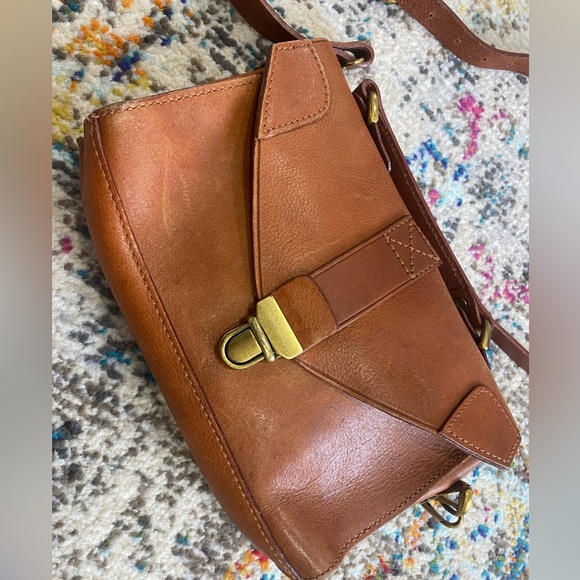 Madewell Brown leather Crossbody Bag - Picture 3 of 9